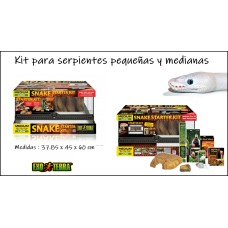 Kit inicio para serpientes EXOTERRA