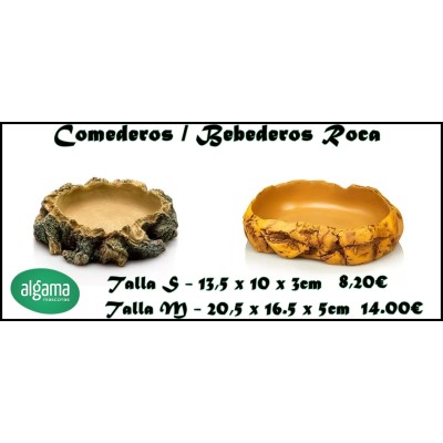 Comedero / Bebedero Roca