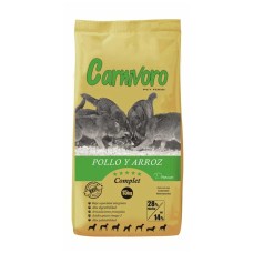 Pienso Carnivoro complet pollo y arroz 15 kg