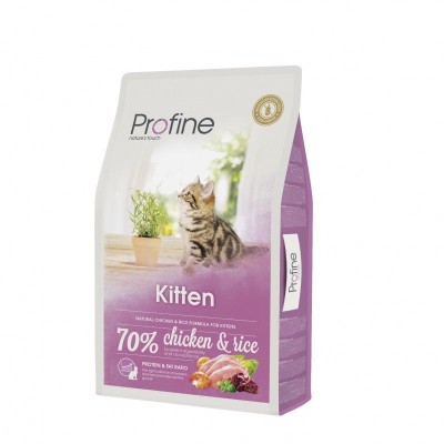 Pienso Profine gato kitten 10 kg - pollo y arroz