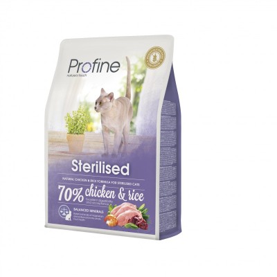 Pienso Profine gato sterilised 10 kg - pollo y arroz